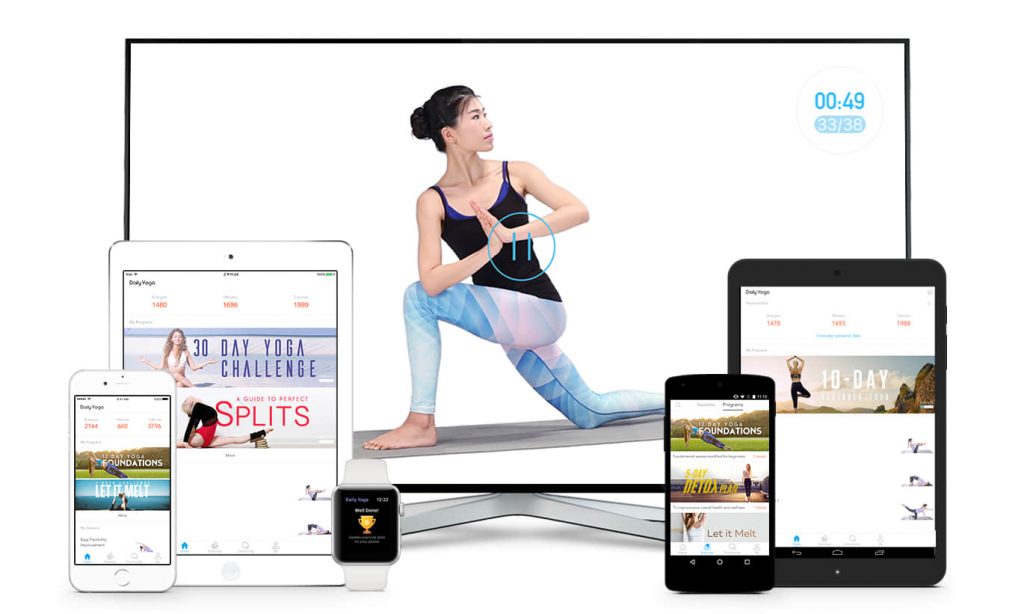 daily yoga app zona sul